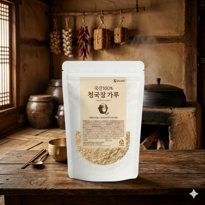 올바른 냄새없고 장건강 변비개선 국산 청국장가루, 1개, 300g