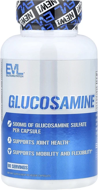 에볼루션뉴트리션 글루코사민 500mg 90 베지캡슐, 3개, 90정 - 쿠팡