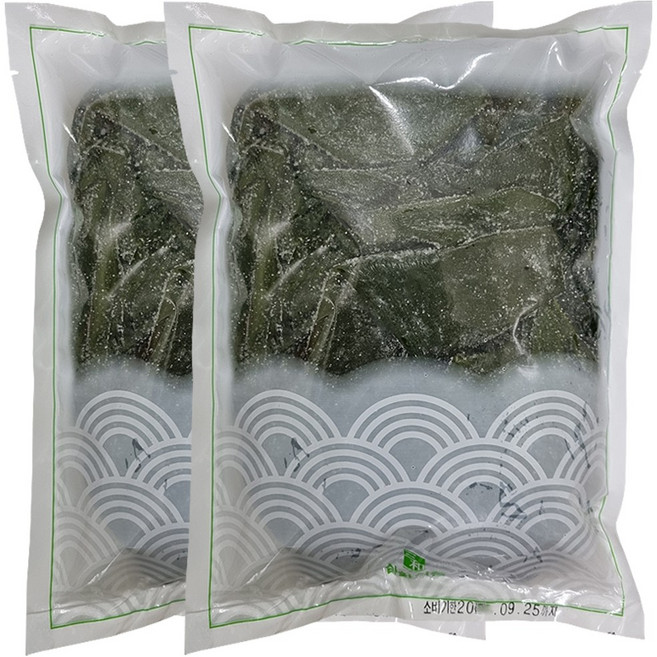 [삼화해조류] 완도 청정 무공해 염장 쌈다시마, 1kg, 2개