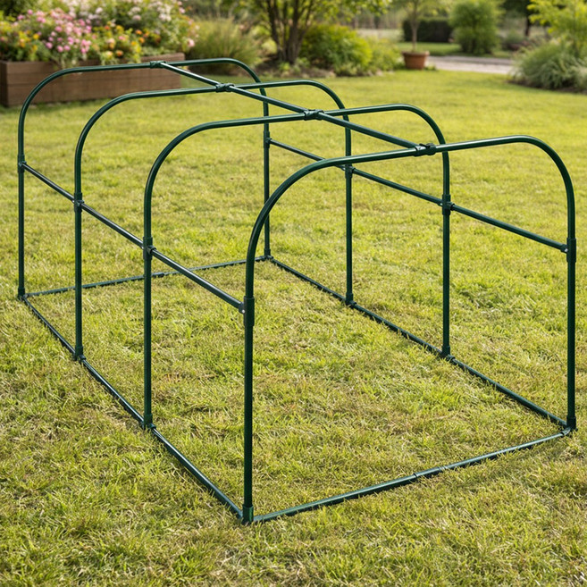 미니 비닐하우스 150x100x80cm 미니온실 보온 가정용 홈가든 사계절 다용도 식물보호 조립식, 1개