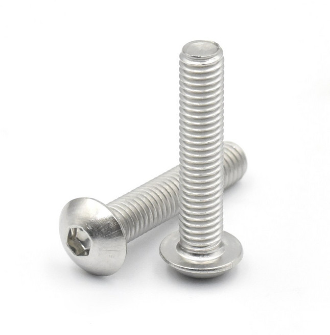 인프라테크몰 M4 스텐 서스 둥근머리 육각렌치 볼트, 10개, 6mm