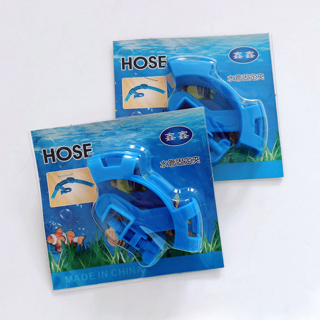 어항호스 고정대 2개입, 1세트, 파랑