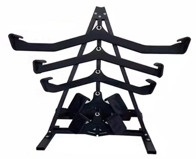 랫풀다운 거치대 헬스장 홀더 진열대 손잡이 정리대, A, A, 1개