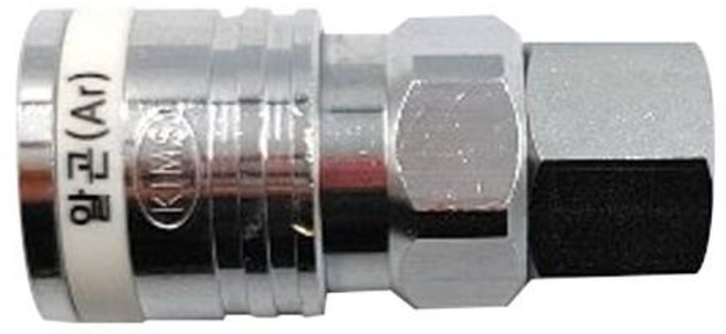 킴스 CO2알곤커플러 SF-500AR(1/4)