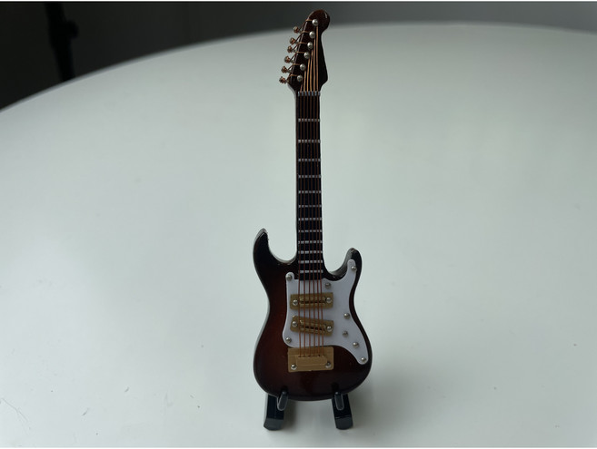 상상뮤직 기타 미니어쳐 악기 미니어쳐, 1개