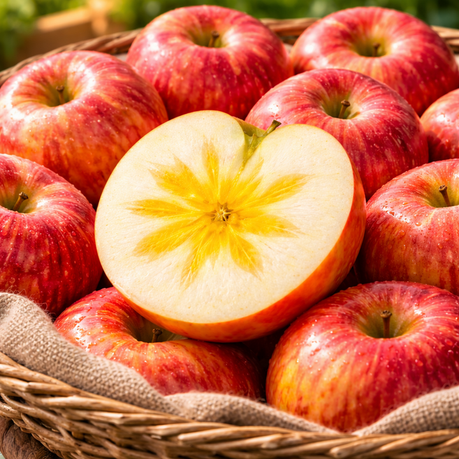 [5KG+5KG 특가] 청송 꿀을 품은 2026년 부사 사과 5KG 대과 (총 10키로 배송), 1박스, 10KG