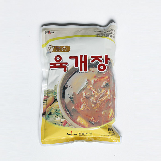 준훈식품 육개장 600g x 25봉, 25개