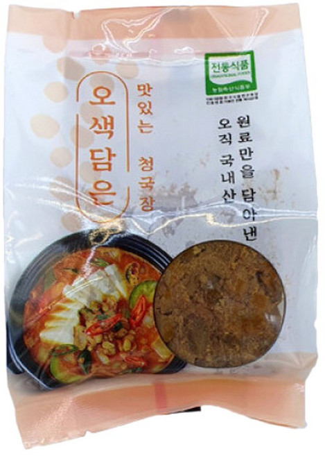 자연애 금봉산농원 오색담은 맛있는 청국장150gx4개, 4개, 150g