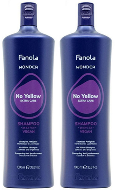 (공식수입)파놀라 원더 노옐로우 보색샴푸, 1L, 2개