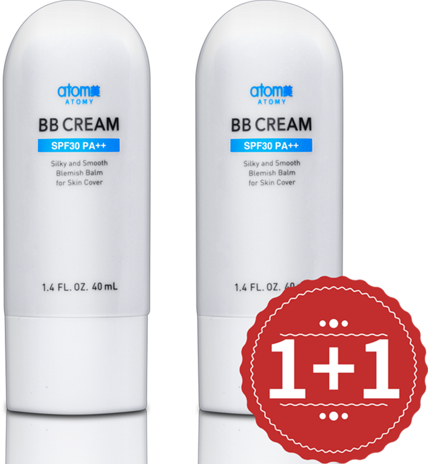 애터미 비비크림, 화이트, 2개, 40ml