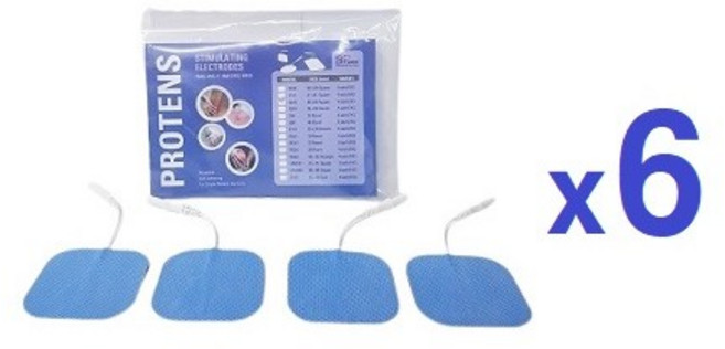 바이오프로테크 체외형 의료용 전극 저주파 패드 4p, 단품, 6개