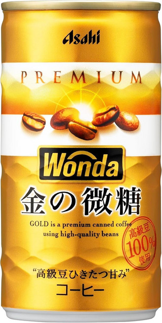 아사히 Wonda 완다 금의 미당 커피 라떼 (저당)185g x 30캔/ 일본 캔커피