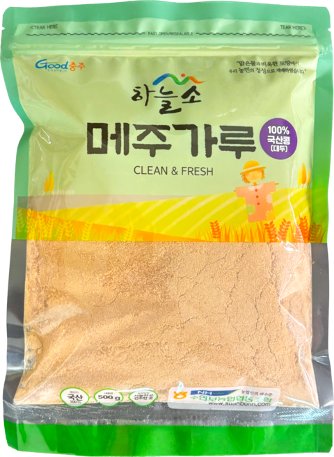 수안보농협 국산 메주가루 (고추장만들기), 1개, 500g
