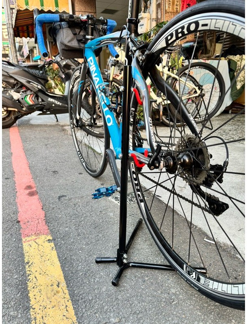 TtH火雞 Sj-Tools 自行車專用直立式立車架，支架高度可調6孔停車架，修車展示架，MIT台灣製, 1個