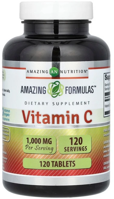 어메이징 뉴트리션 Amazing Nutrition 비타민C 1 000mg 120정120897원산지:기타, 1개, 120정 - 쿠팡