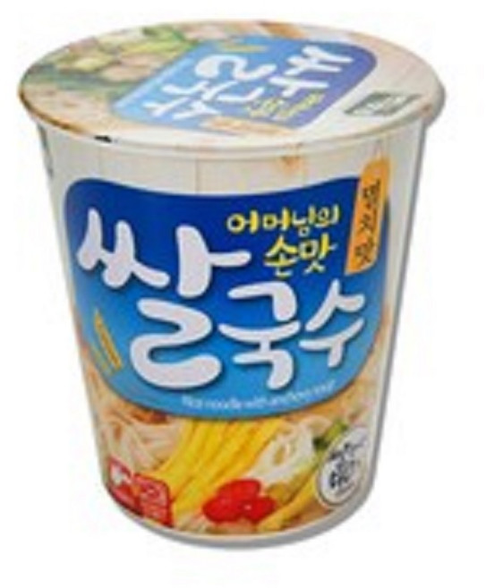 백제 쌀국수 컵 멸치맛 58g 6개입 5곽 한박스 오늘출발