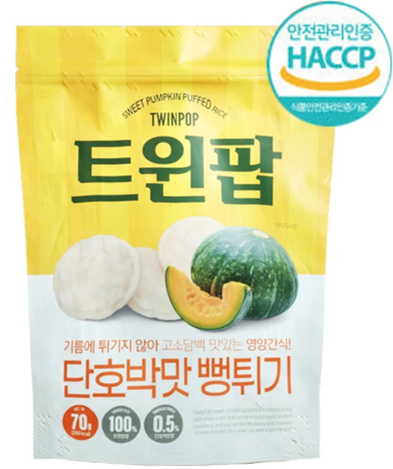 트윈팝 스낵_70g, 1개, 70g - 쿠팡