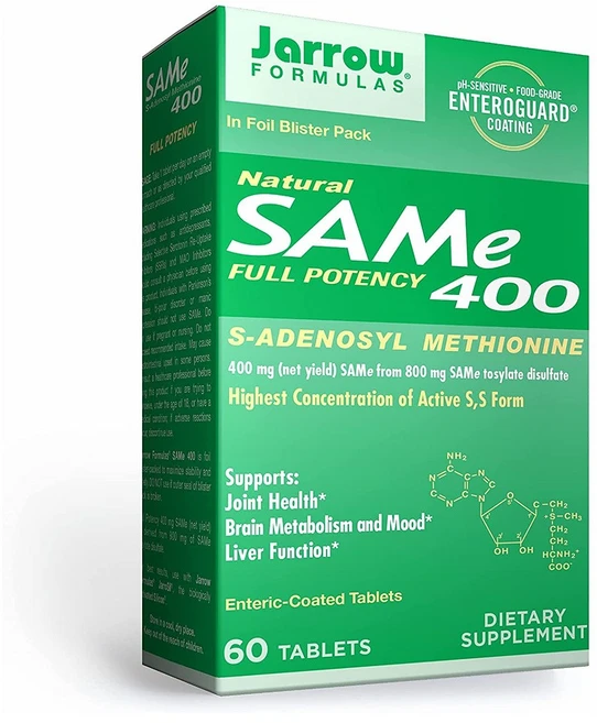 자로우 포뮬러스 네츄럴 샘이 400mg 아데노실메치오닌 60정 1병 - 쿠팡