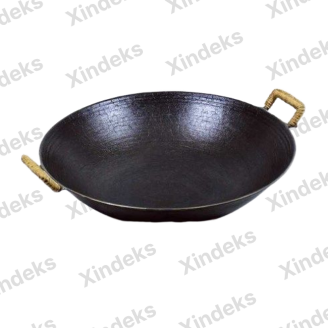Xindeks 대형 무쇠 가마솥 업소용 냄비 주물팬 화덕 중국 요리, 상세페이지 참고