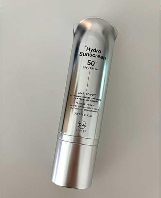 8위 - 디에이이펙트 하이드로 선스크린 촉촉한 수분 선크림 백탁없는 김고은선크림, 2개, 30ml
