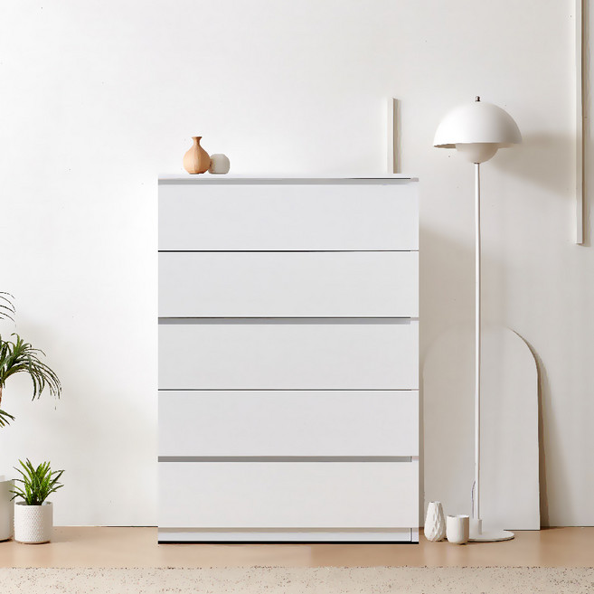 일송가구 LPM 마일드 5단 서랍장 400 500 600 900, 마일드 5단서랍장_900