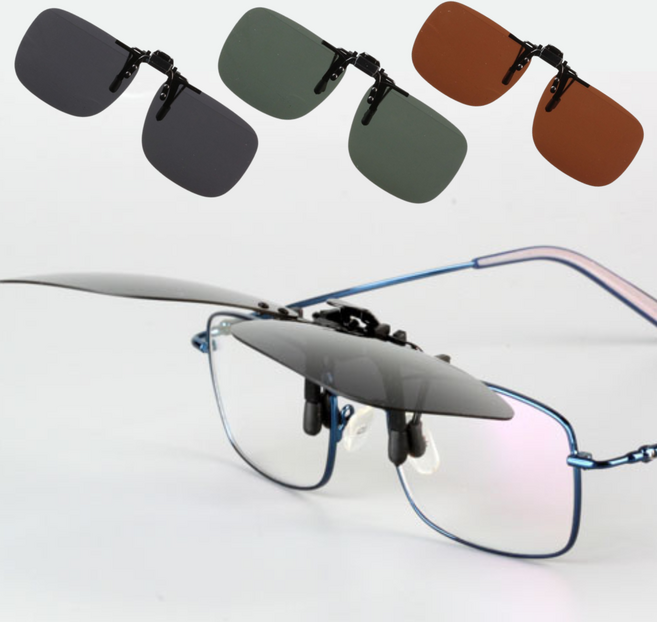 프레임바이브 편광 클립온 플립업 클립 안경위에 쓰는 선글라스