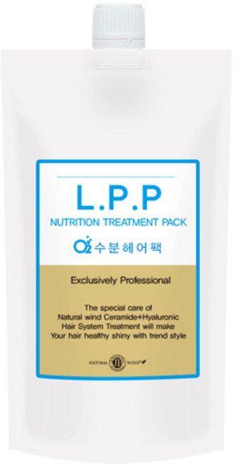 자연바람 엘피피(LPP) 오투(O2) 수분헤어팩 500ml, 1개
