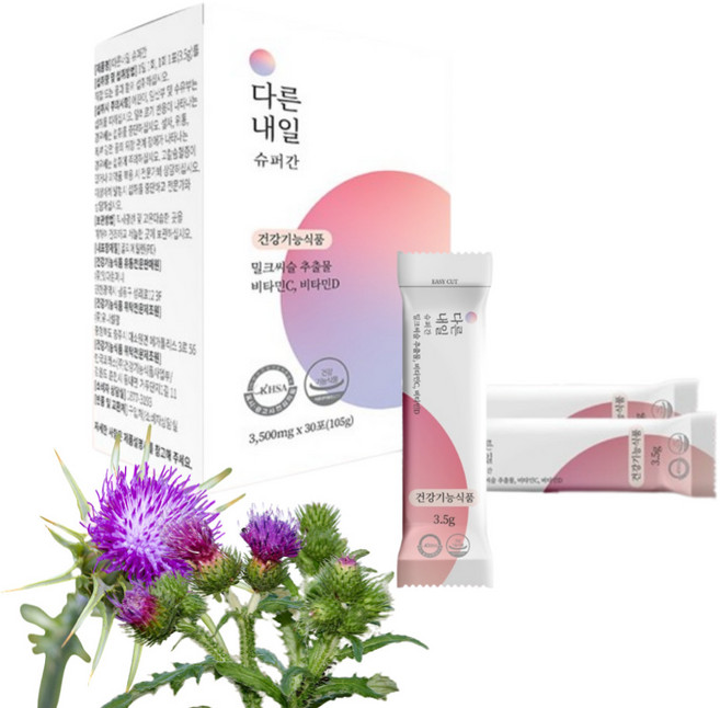 간에 좋은 다른 밀크씨슬 간영양제 30포, 밀크씨슬슈퍼간1달, 1개, 상세 참조, 105g