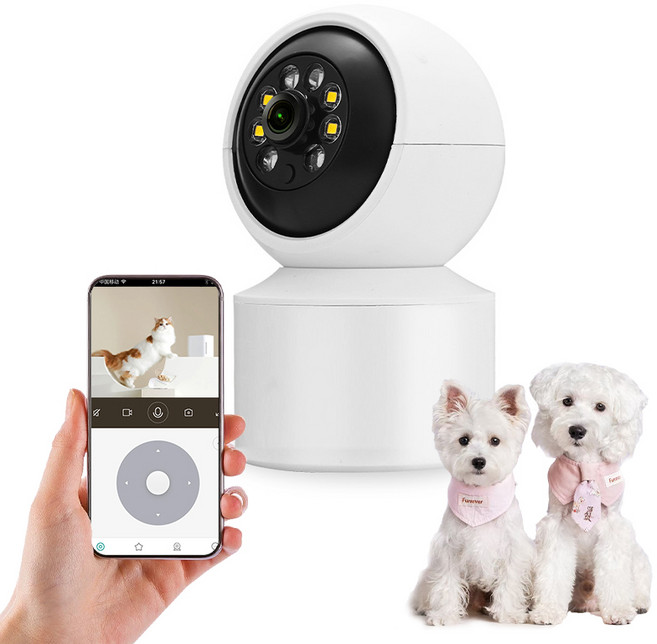 NuriCam CCTV 홈캠 1080P 스마트 카메라, CS201-AO, 1개