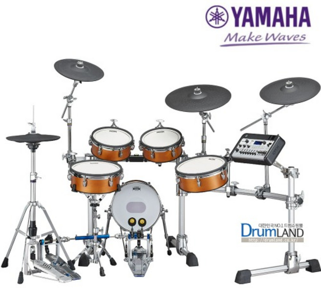 야마하 DTX10K-X 전자드럼 세트 / YAMAHA DTX10KX / 텍스쳐 패드 재질, 블랙 포레스트, 1개