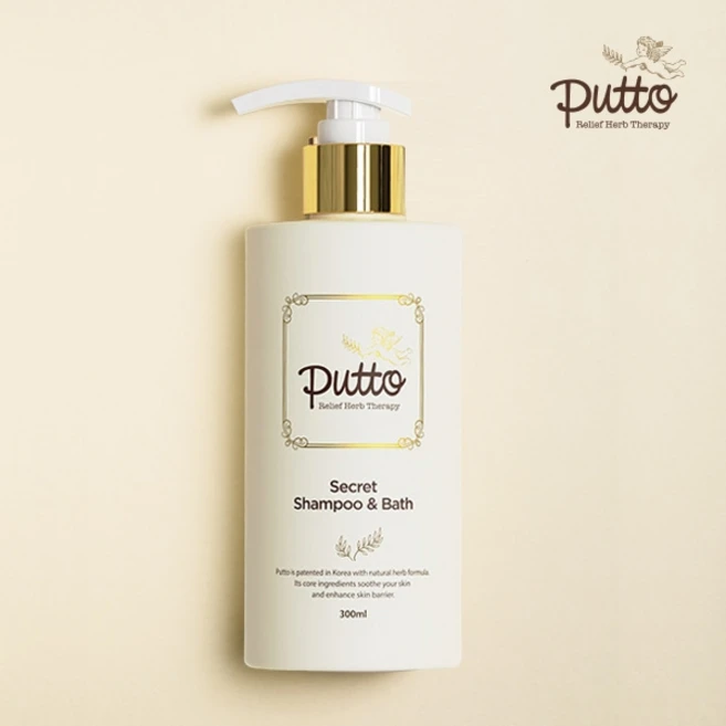 퓨토 시크릿 샴푸 앤 바스 올인원 워시, 300ml, 1개 - 쿠팡