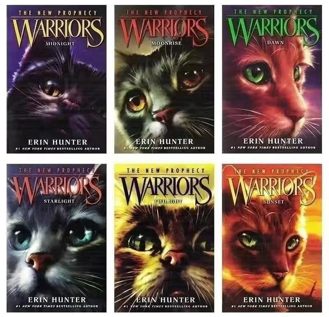 고양이 전사들 Warriors 시즌2 새로운예언 6권 영어원서 AR5점대 (음원)