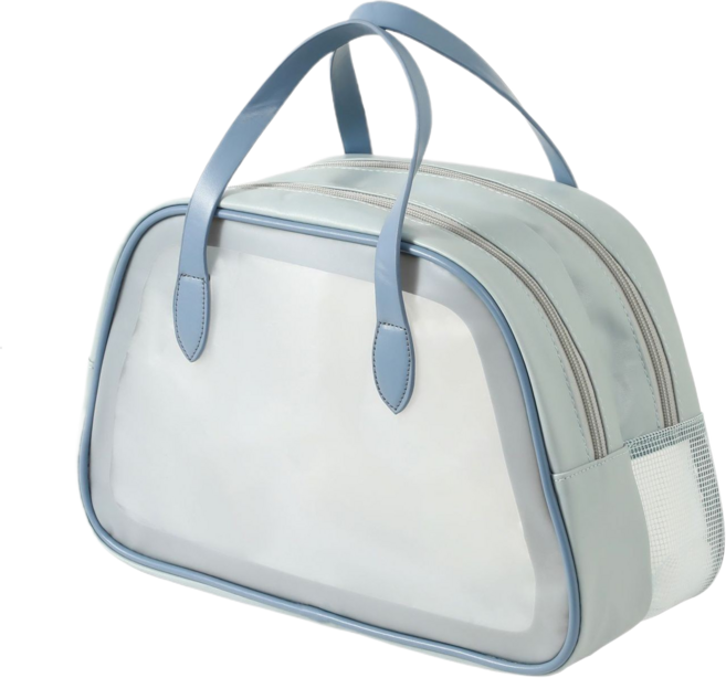 LOKEXING 방수 수영가방 수영복 보관 목욕가방, 파란색