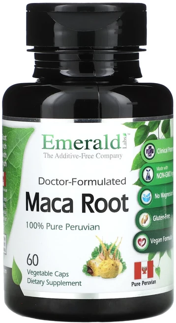 몸관리하세요 겨울입니다 Emerald Laboratories 마카 뿌리 베지 캡슐 60정(캡슐 1정당 500mg) 특별관리진행, EmeraldLaboratories마카뿌리베지캡슐60정, 1, 60정 - 쿠팡