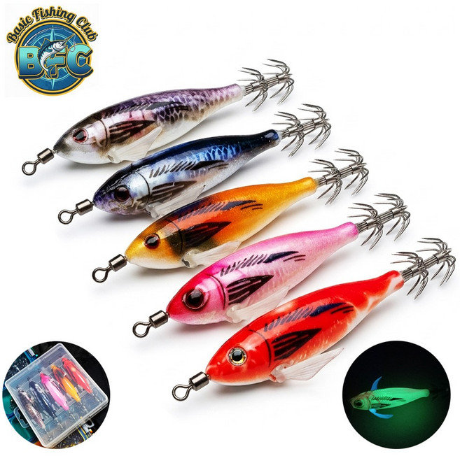 비에프씨 쭈니어 쭈갑에기 5종 세트 전용케이스 포함, 1세트, 60g, 5종색상