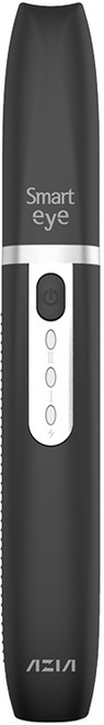 아지아 스마트아이 전동 눈썹 정리기 제모기 면도기, 1개, 블랙