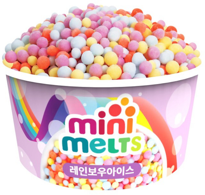 미니멜츠 레인보우16 아이스크림, 50g, 16개