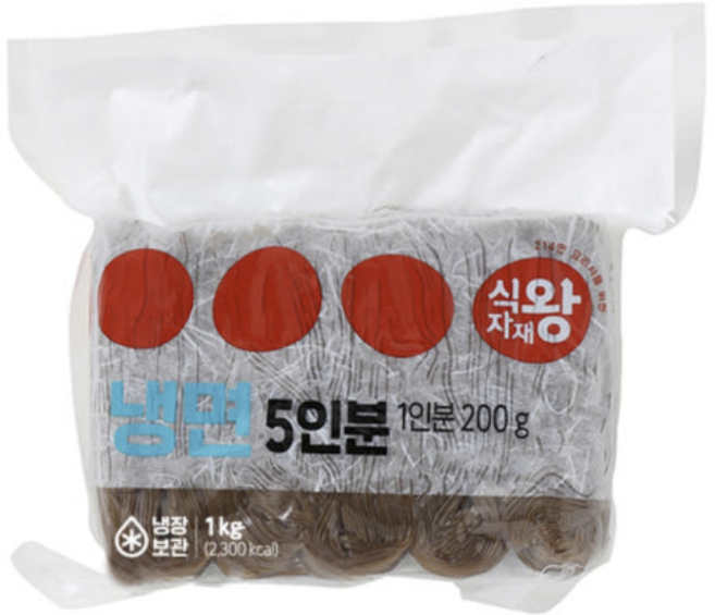 식자재왕 냉면, 1개, 1kg