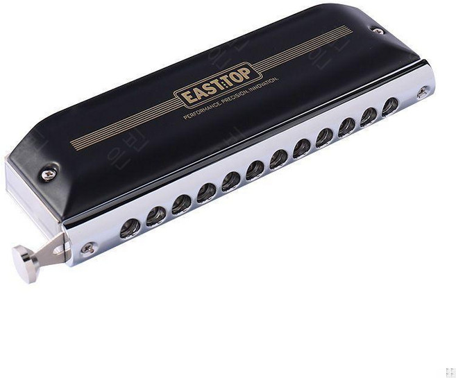 크로매틱하모니카 호너 반음계 하모니카 12홀 튜닝 크로매틱, C, 1개