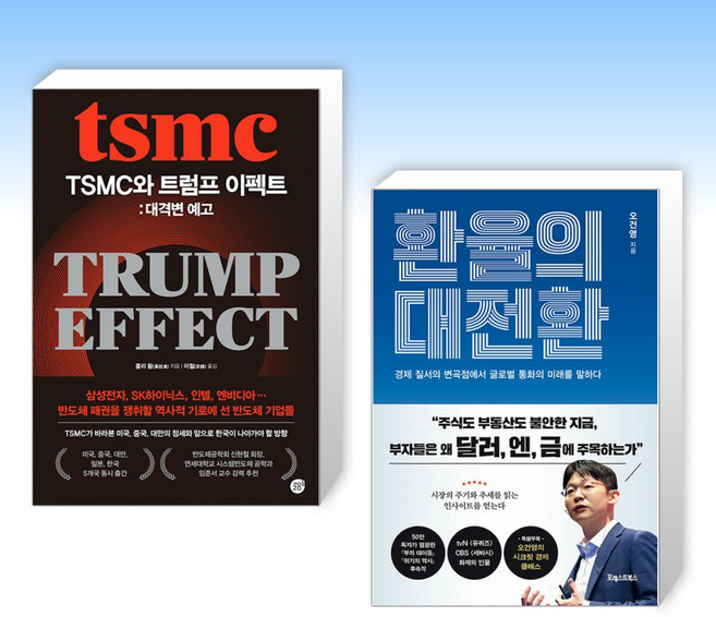 (세트) TSMC와 트럼프 이펙트: 대격변 예고 + 환율의 대전환 (전2권)