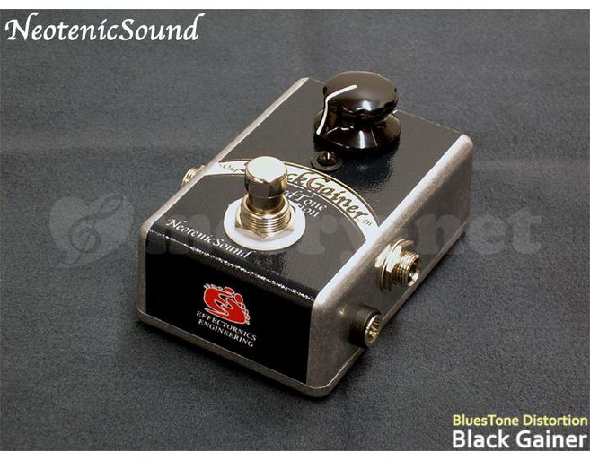 NeotenicSound BlackGainer EFFECTORNICS ENGINEERING 하드 톤 디스토션 네오 테닉 사운드, 1개