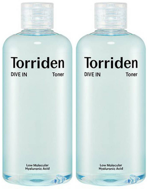 토리든 다이브인 저분자 히알루론산 토너, 300ml, 2개