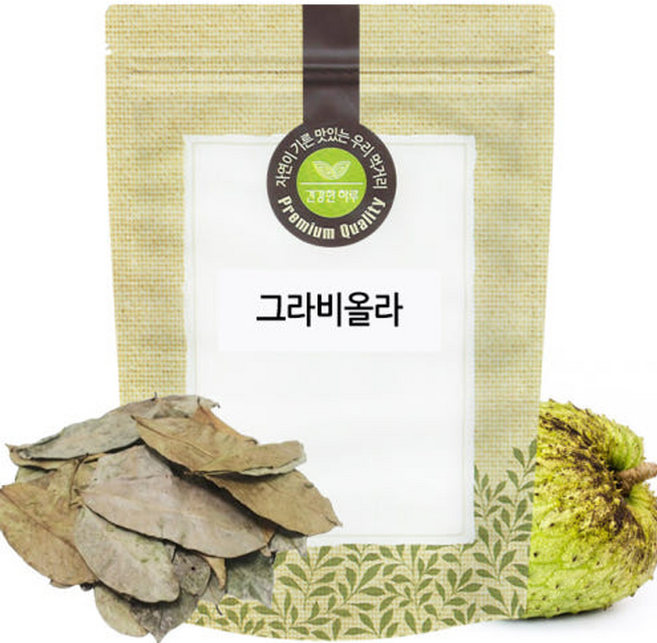 그라비올라 100g 수입 인도네시아산 잎 말린 건조 건 약초, 1317_그라비올라100g, 1개