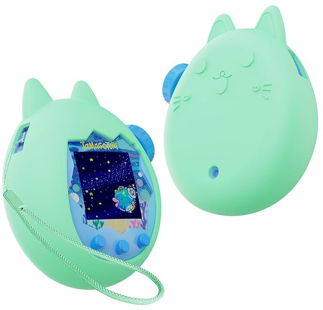 For Tamagotchi Paradise 케이스 LAZIRO 다마고치 파라다이스용 실리콘 케이스 귀엽다 부드럽다 실리콘 소재 유아용 충격방지 분실방지 방수 방진 경량 낙하 방지