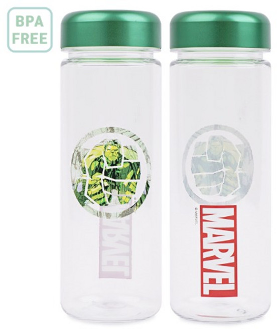 마블 헐크 메탈 트라이탄 물병 500ml 유아 아동 물통