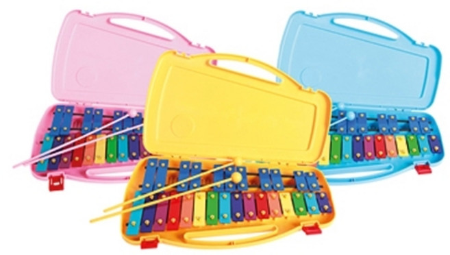 삼익 가방실로폰 NSXB-27P 핑크 417x243mm, 상세페이지 참조