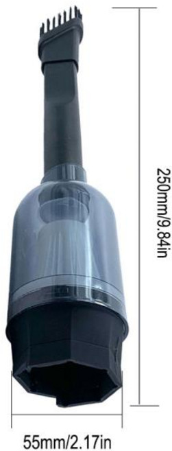 진공 청소기 액세서리 X3 폭력 터보 팬용 노즐 및 브러시 먼지 수집 도구가 있는 분리형 부착물, [01] 은, 1개