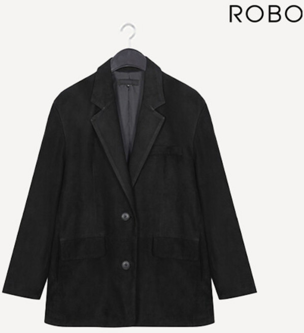 [ROBO] 로보 고트 스웨이드 테일러드 재킷 1종