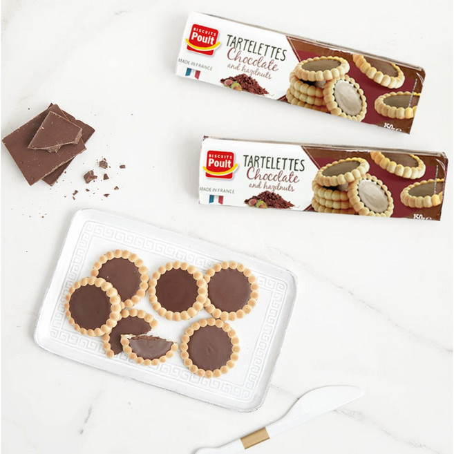 폴트 초콜릿 헤이즐넛 타르트, 150g, 2개