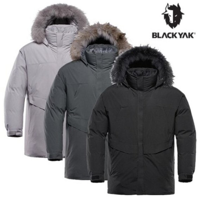 블랙야크 M콜드제로다운자켓122FW 남성 동절 중기장 구스 헤비다운 자켓 290775
